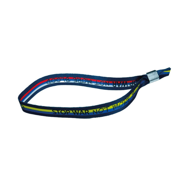 Armband – Stop War Flagge von Russland und der Ukraine -  P1848