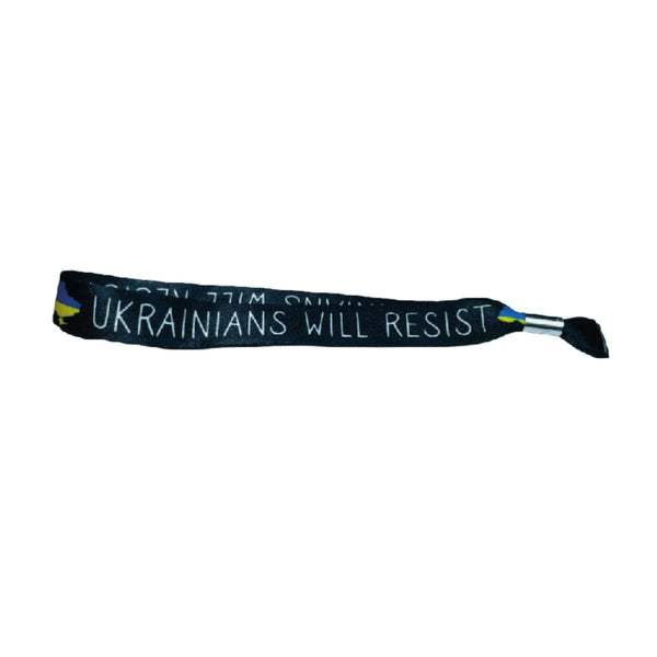Armband – Ukrainer werden Widerstand leisten - Ukraine – P1839