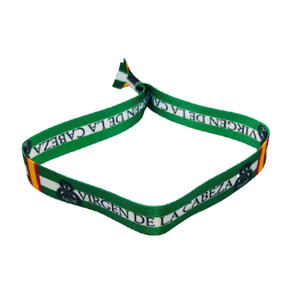 Bracelet – Virgin of La Cabeza – Flag of Andalusia and Spain – P2014