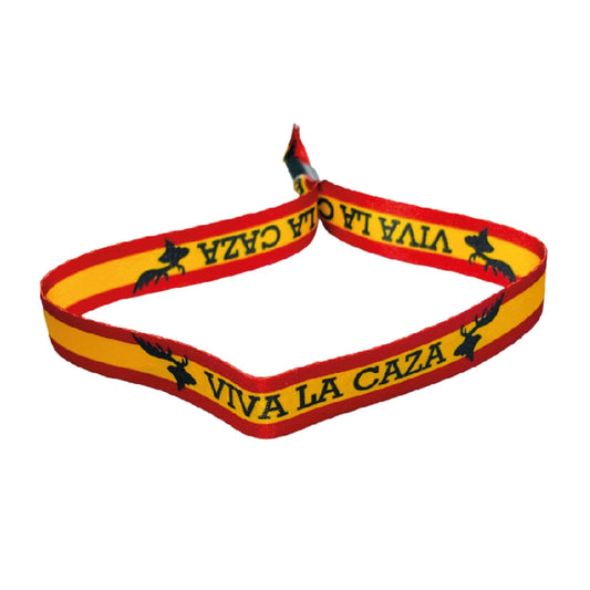 Pulsera – Viva La Caza – Bandera Espana P2003