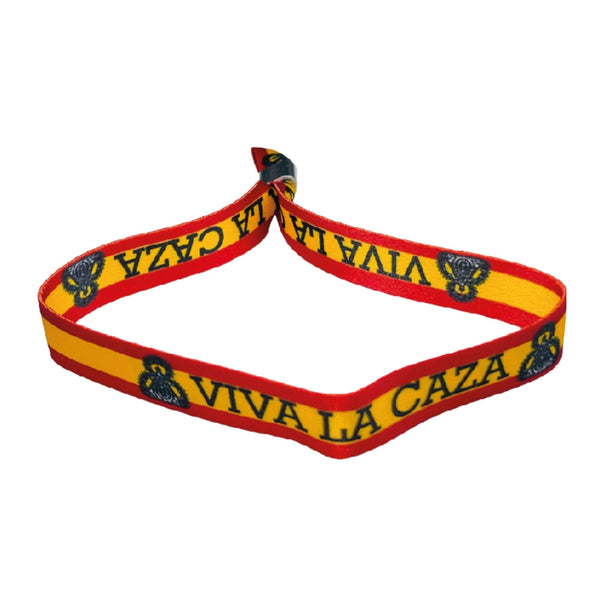 Bracelet – Viva La Caza – Drapeau Espagnol - P2006