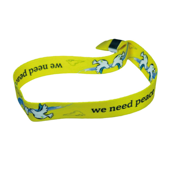 Bracelet – We Need Peace - Ukraine – P1837
