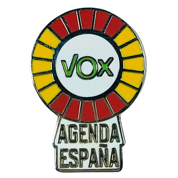 Pin Vox Agenda España 2030 (2)