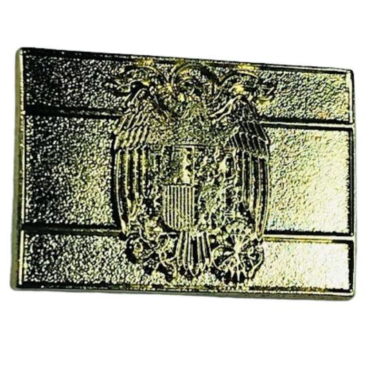 Gold Color Pin - Spanish Flag Eagle of San Juan