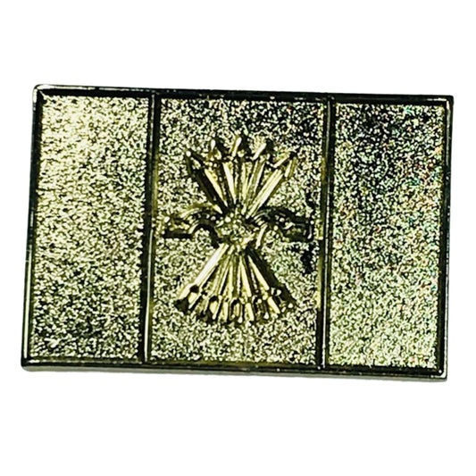 Gold Color Pin - Falangism Flag (Faith of Las Jons) - Spain