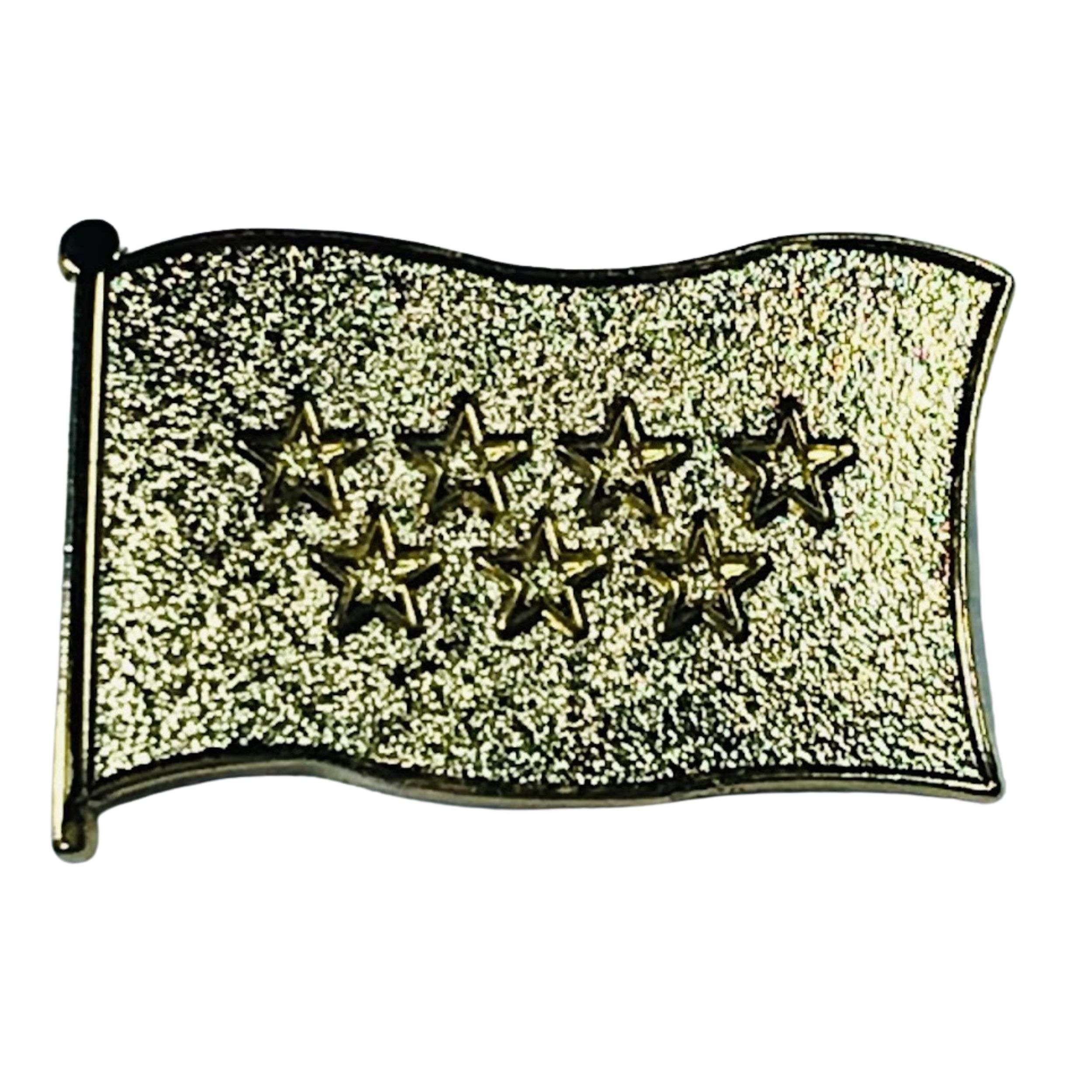 Pin Color Oro - Bandera de Comunidad de Madrid - España