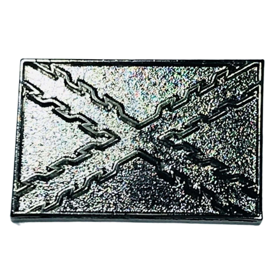 Pin's Couleur Argent - Drapeau de la Croix de l'Empire Espagnol de Bourgogne