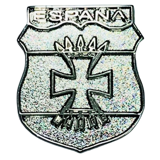 Pin Color Plata - Division Azul - España