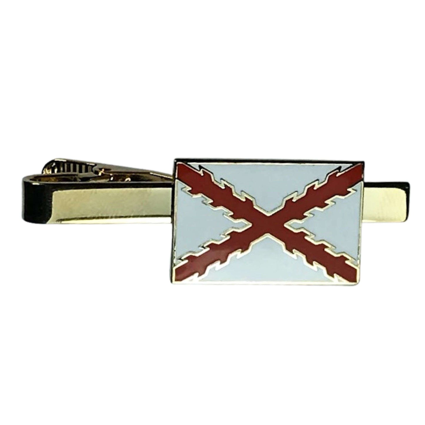 Tie Clip Flag of the Cross of the Spanish Empire of Burgundy