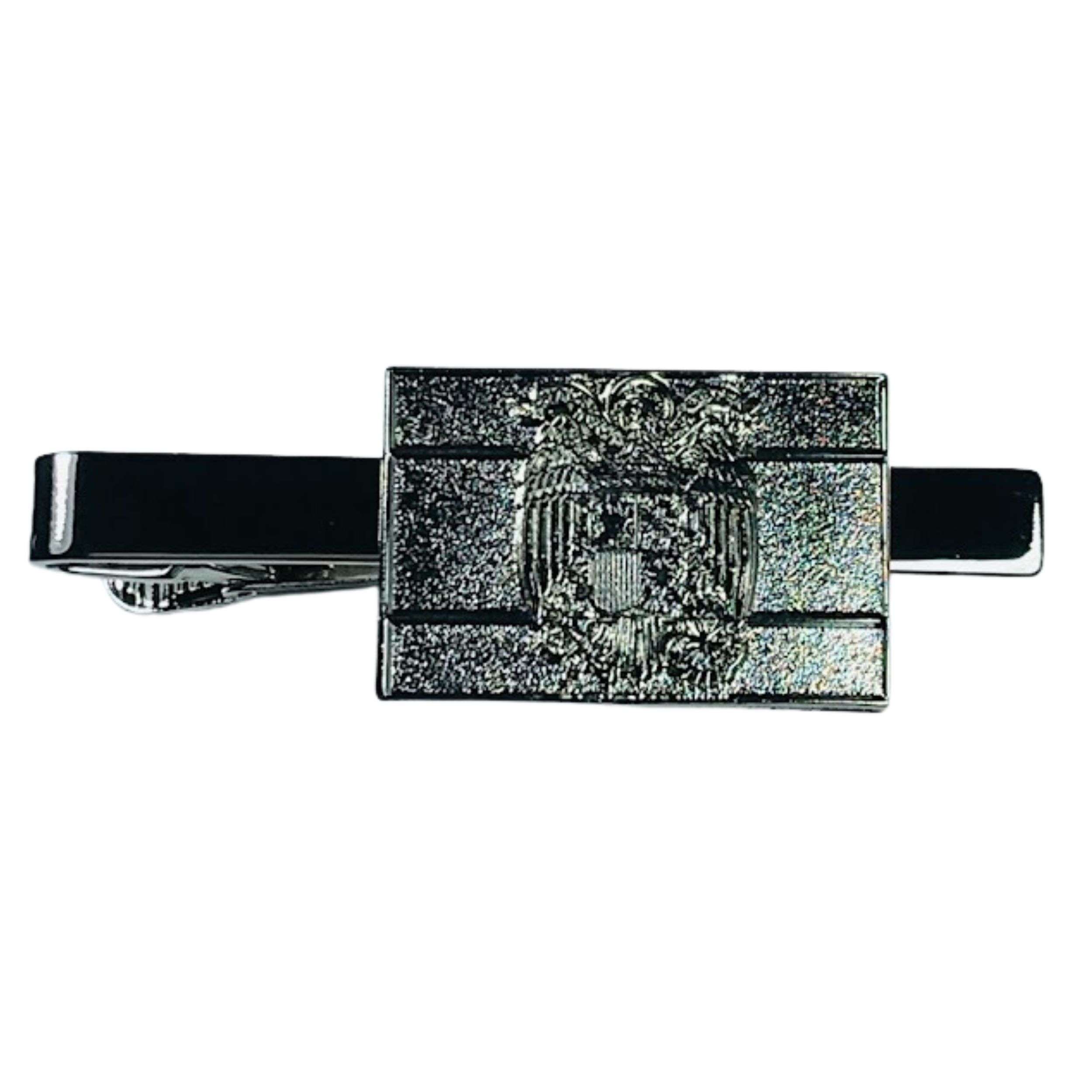 Metal Color Tie Clip - Spanish Flag Eagle of San Juan - Spain