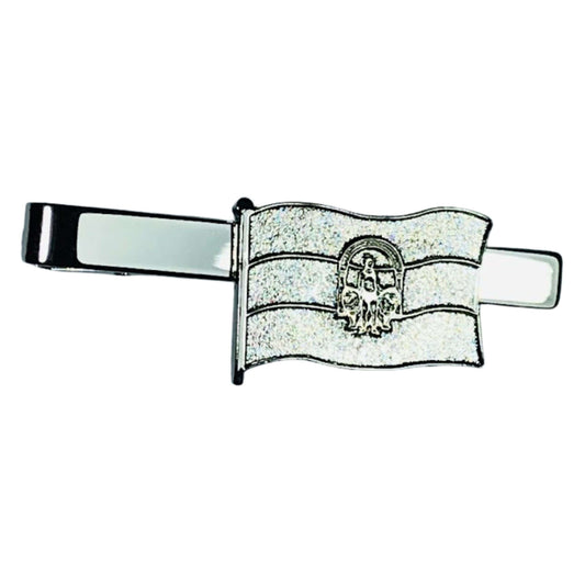Pisacorbatas Color Plata Bandera Comunidad De Andalucia Espana