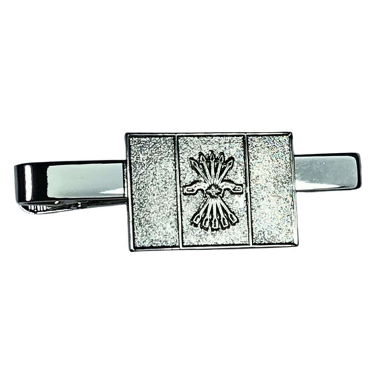 Pisacorbatas Color Plata Falangismo Fe De Las Jons Espana