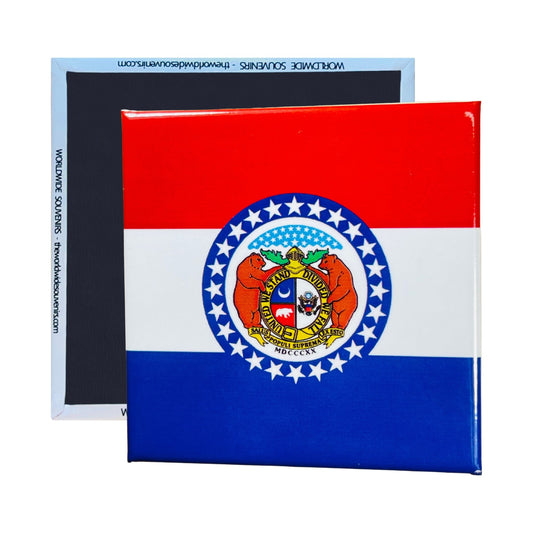 Square Magnet - State Flag MISSOURI - USA