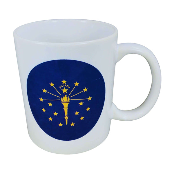 Mug - Drapeau de l'État de l'Indiana - USA