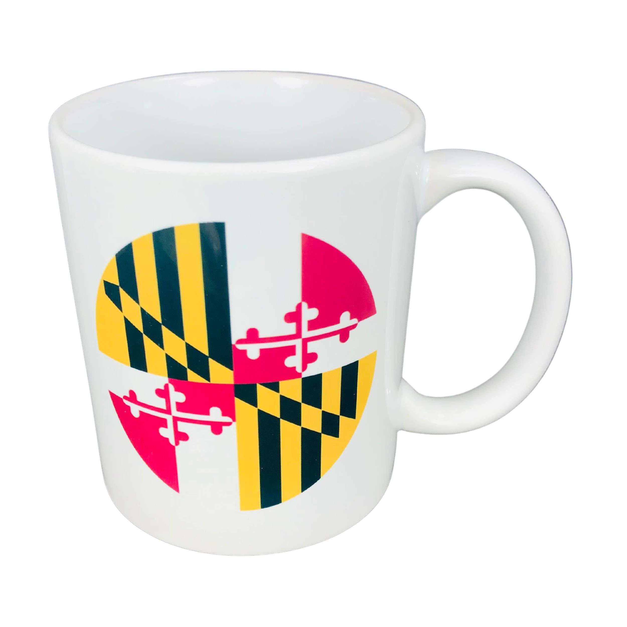 Taza Bandera Estado Maryland Usa