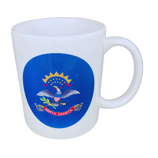 Mug - Drapeau de l'État du Dakota du Nord - USA