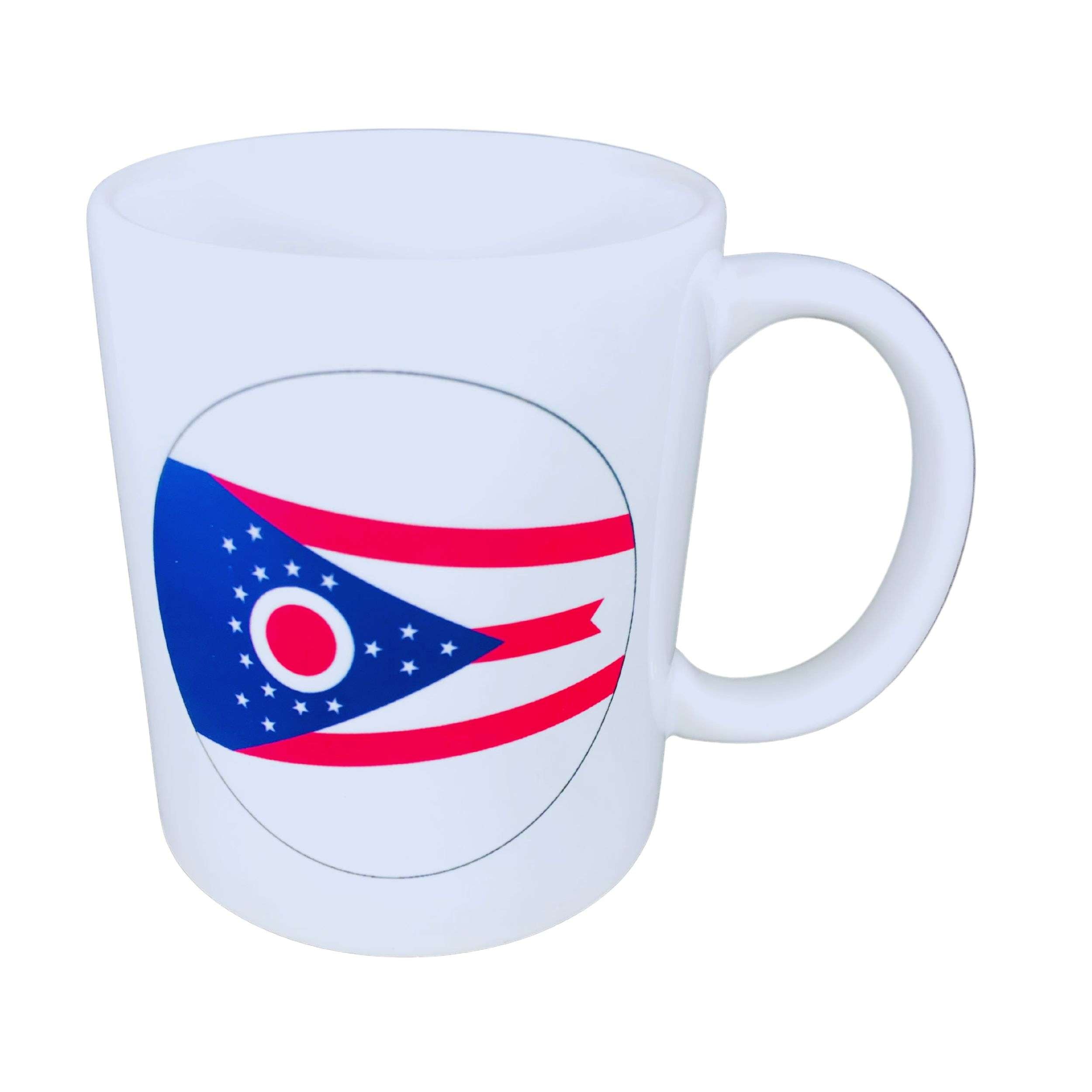 Taza Bandera Estado Ohio Usa