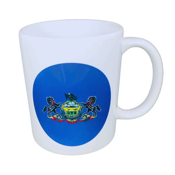 Mug - Drapeau de l'État de Pennsylvanie - USA