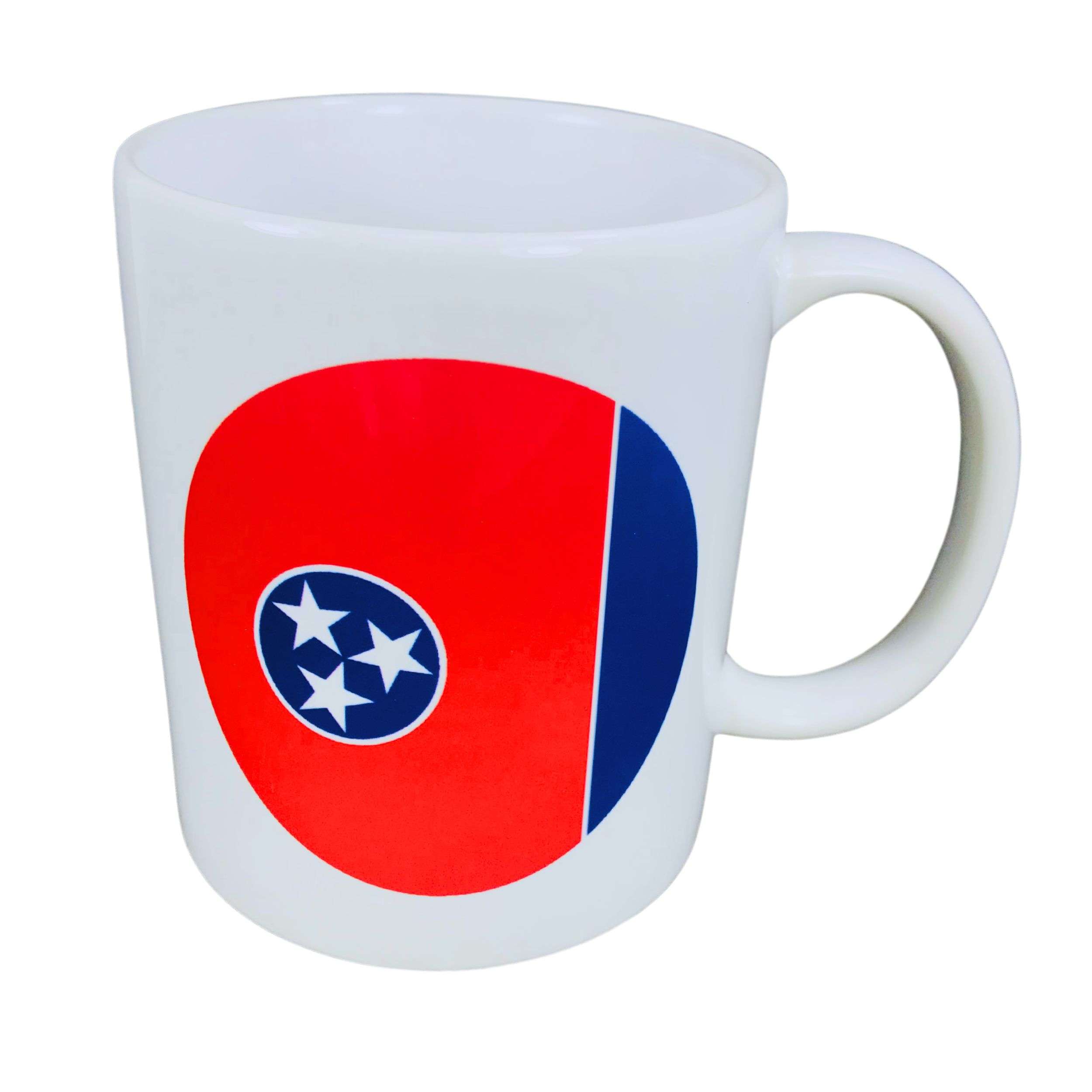 Taza Bandera Estado Tennessee Usa