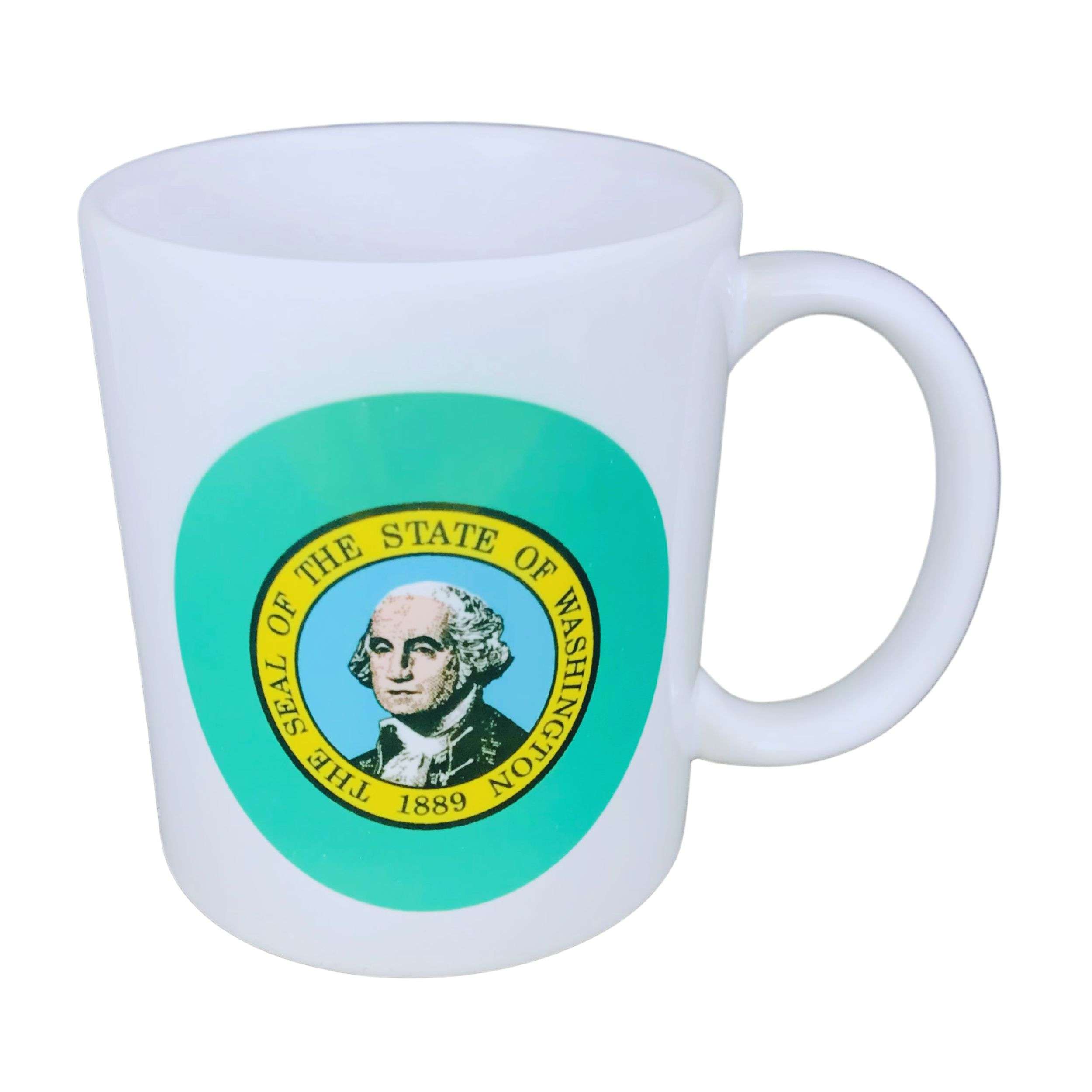 Taza Bandera Estado Washington Usa