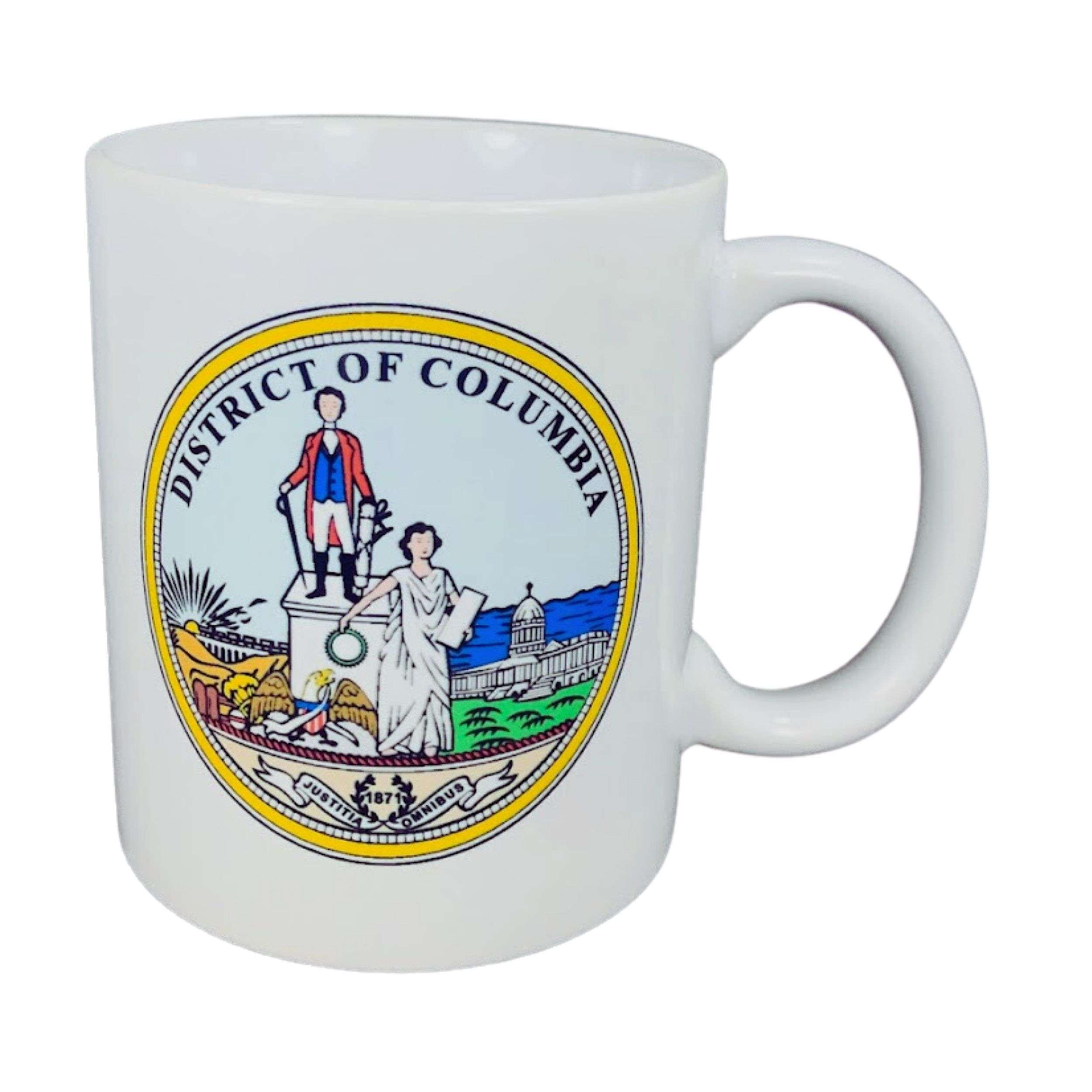 Taza Escudo District Of Columbia Usa