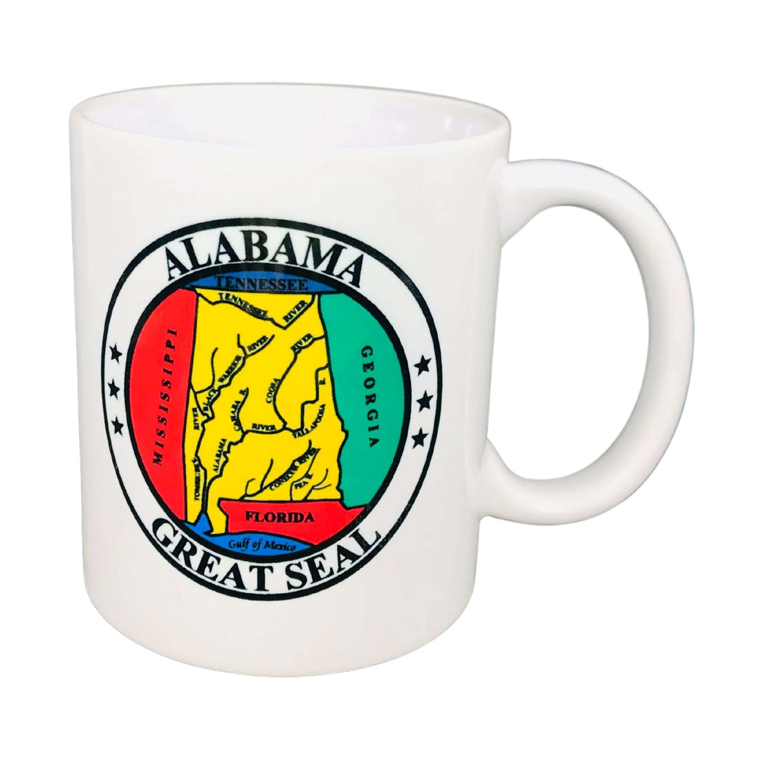Mug - Bouclier de l'État de l'Alabama - États-Unis