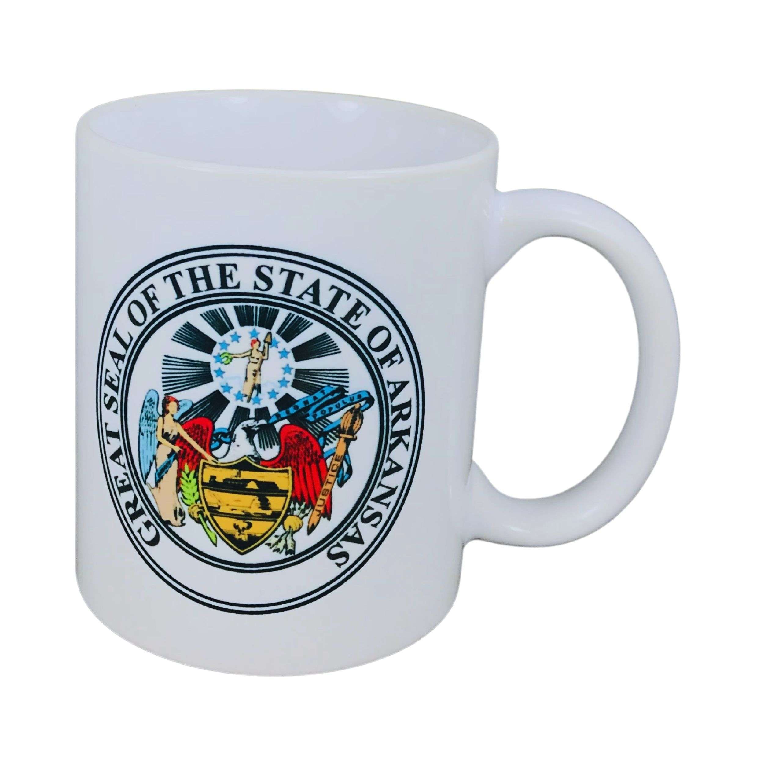 Taza Escudo Estado Arkansas Usa