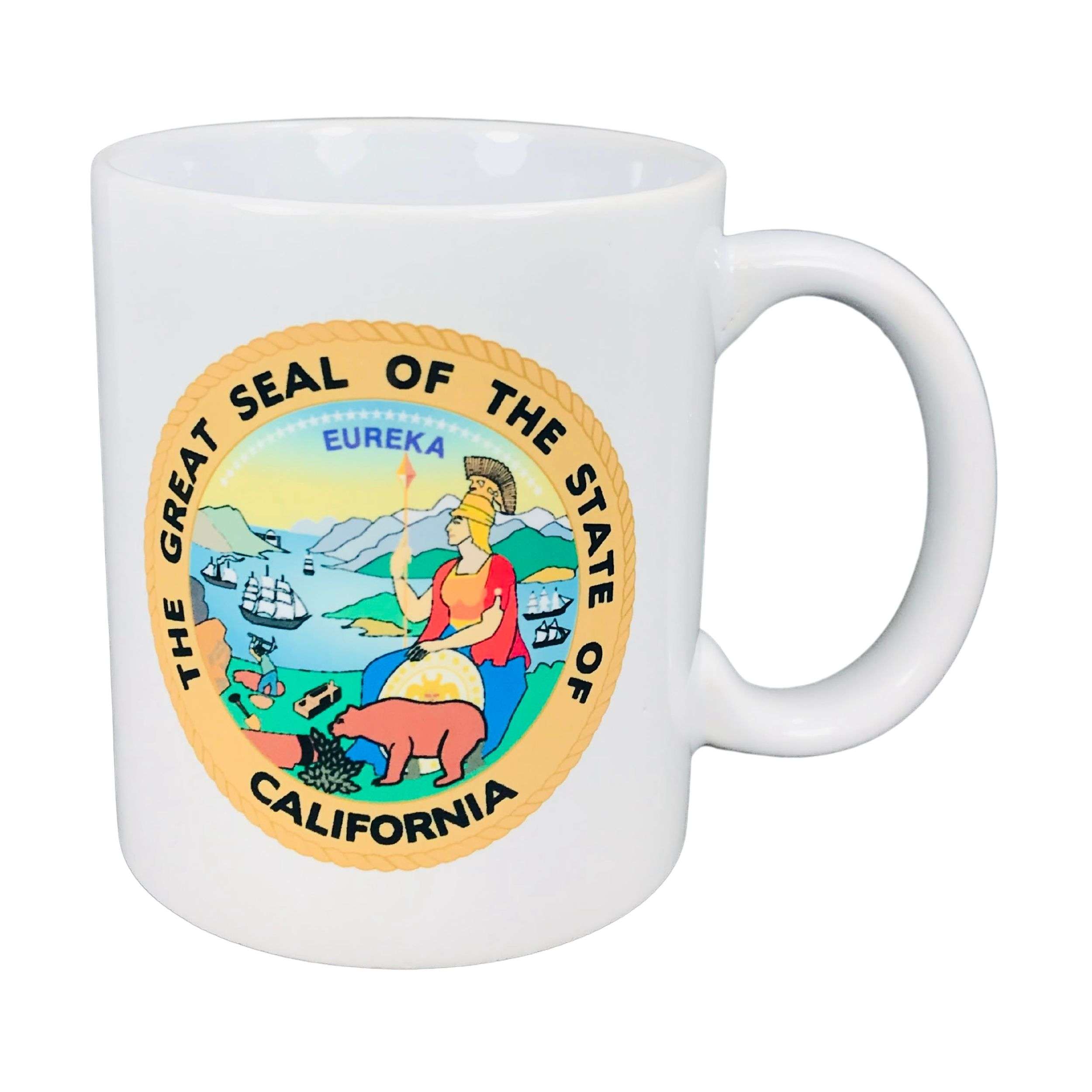 Taza Escudo Estado California Usa