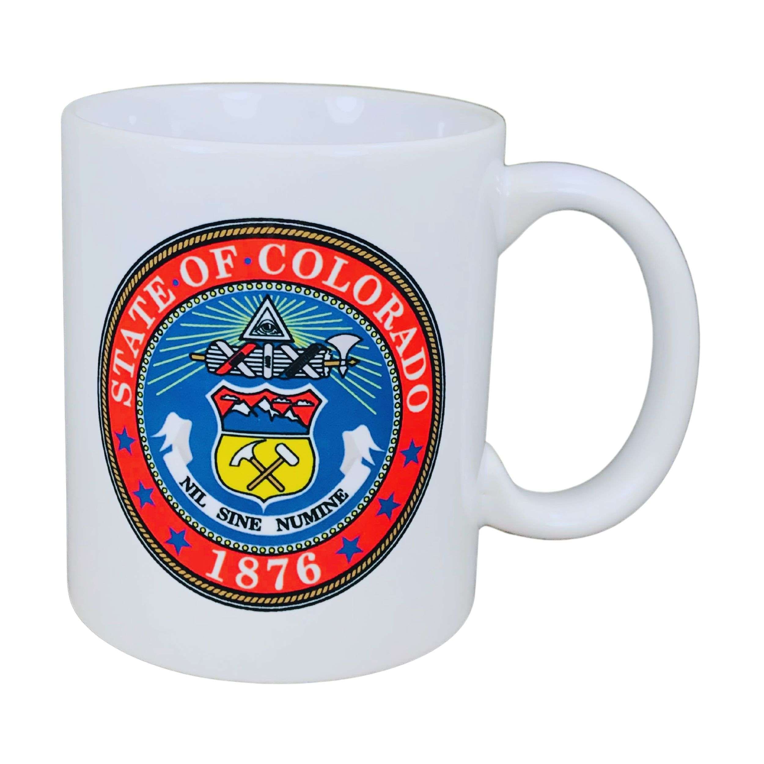 Taza Escudo Estado Colorado Usa