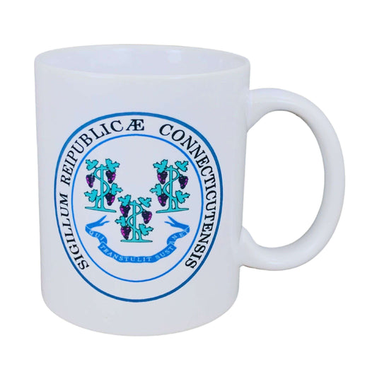 Taza Escudo Estado Connecticut Usa