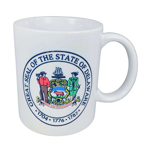 Taza Escudo Estado Delaware Usa