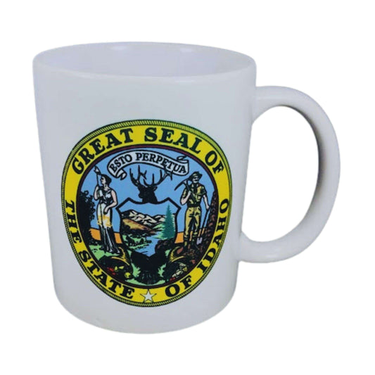 Taza Escudo Estado Idaho Usa