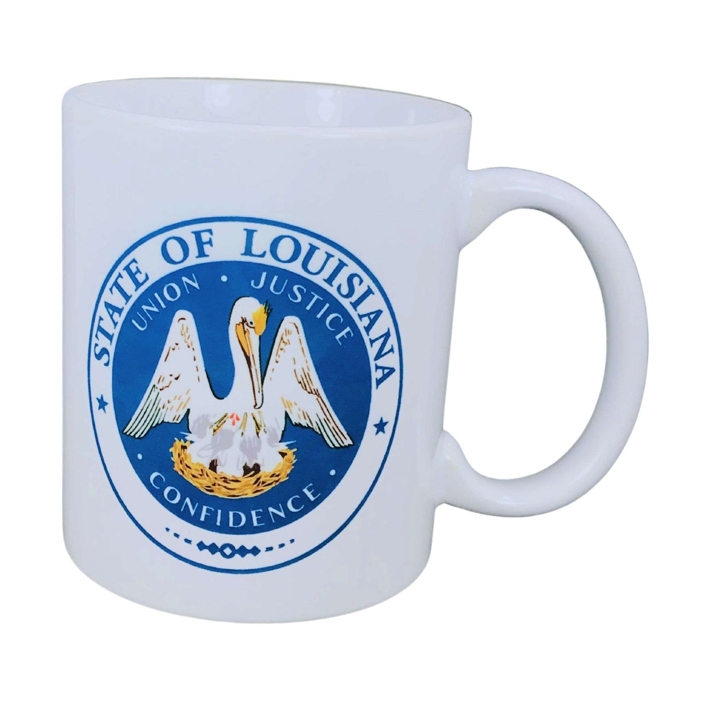 Taza Escudo Estado Louisiana Usa