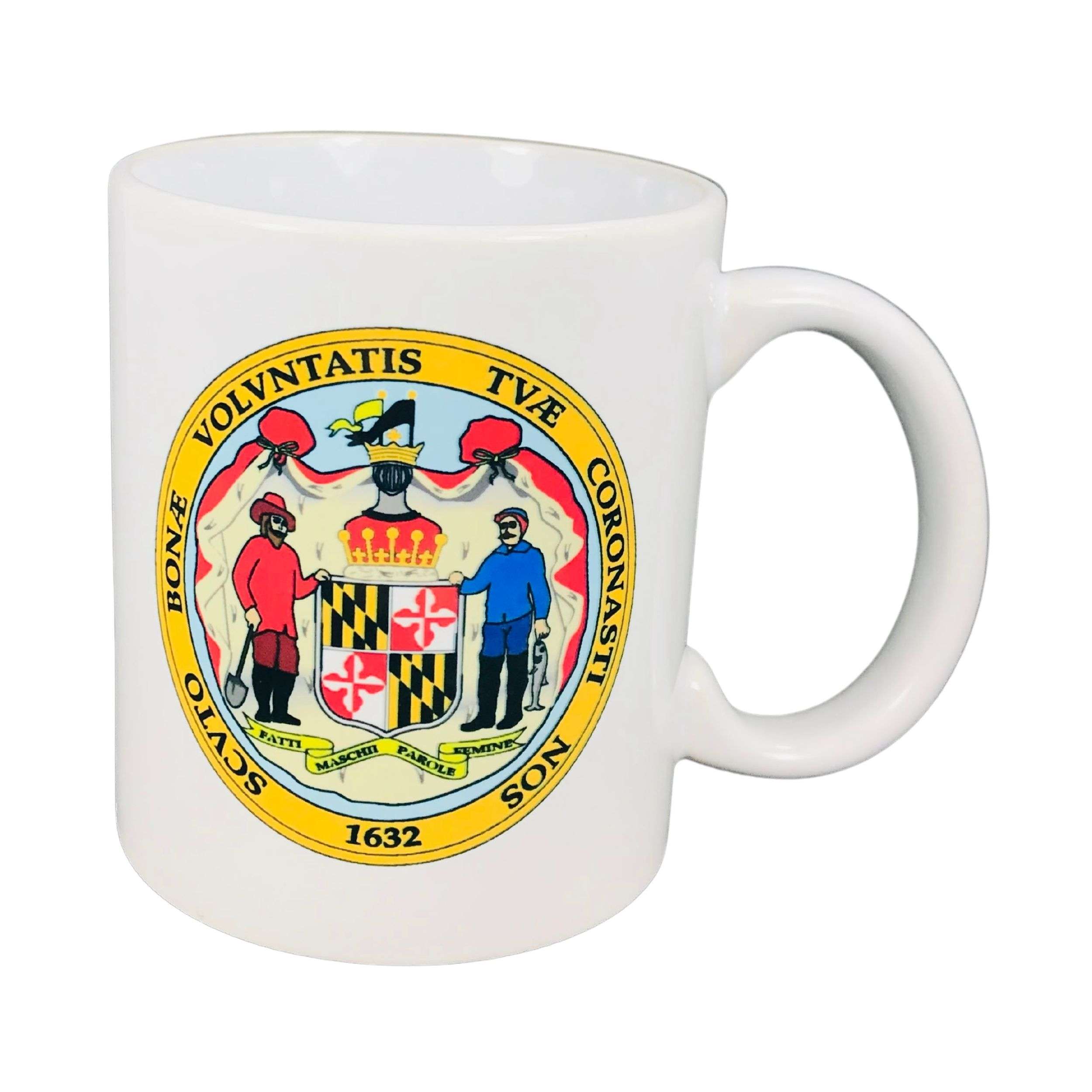 Taza Escudo Estado Maryland Usa