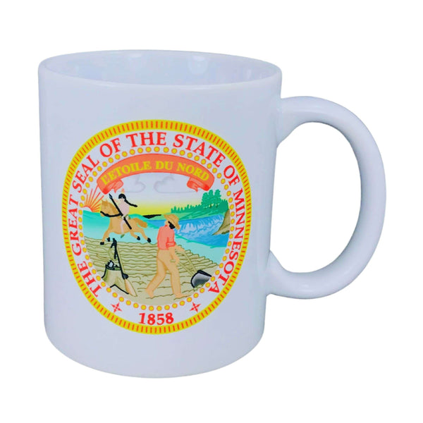 Mug - Bouclier de l'État du Minnesota - États-Unis