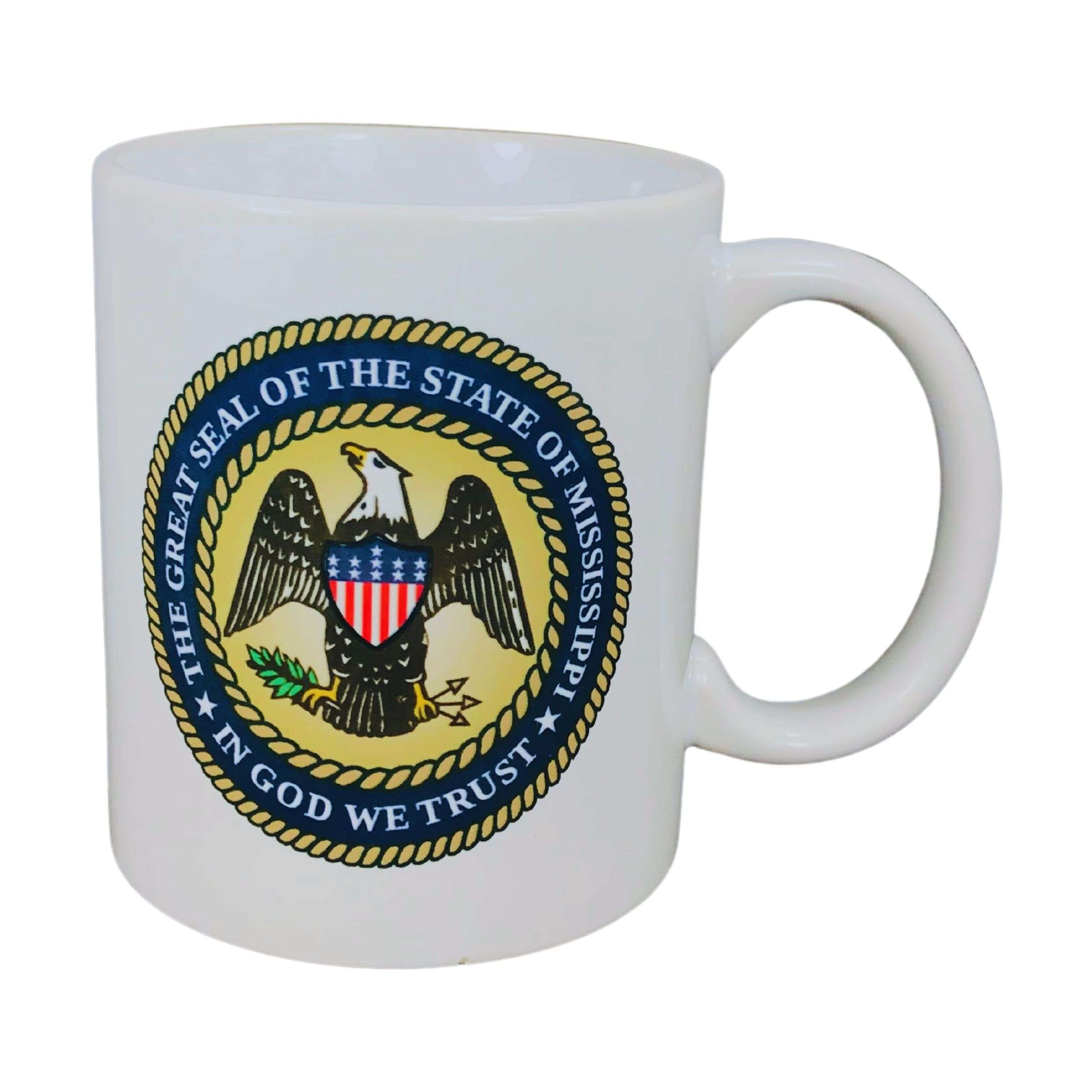 Taza Escudo Estado Mississippi Usa