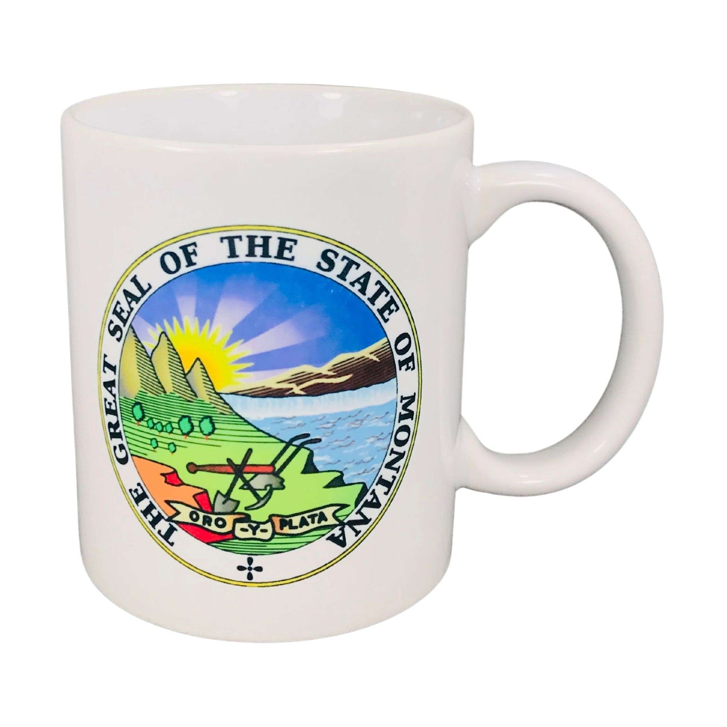 Taza Escudo Estado Montana Usa