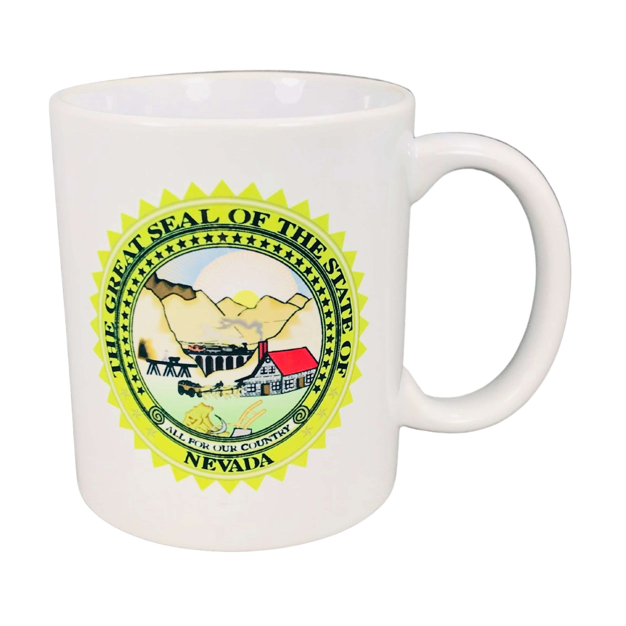 Taza Escudo Estado Nevada Usa