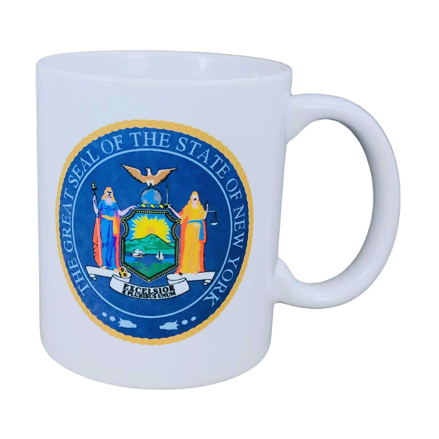 Taza Escudo Estado New York Usa