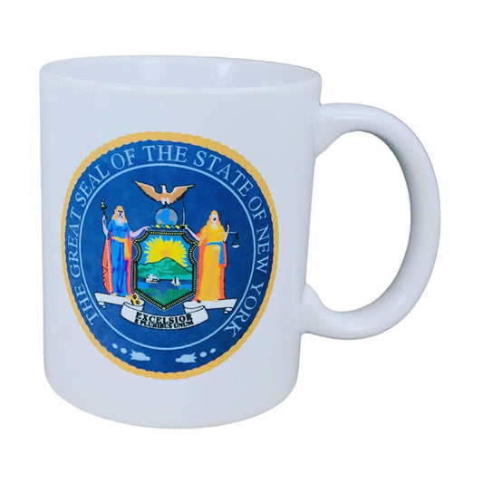 Taza Escudo Estado New York Usa