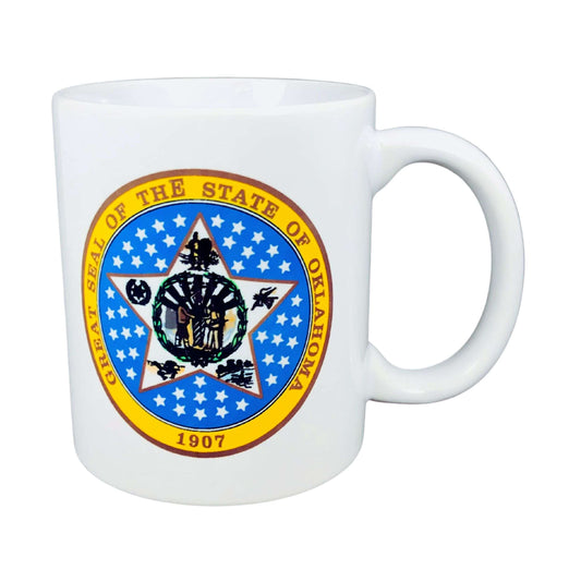 Taza Escudo Estado Oklahoma Usa