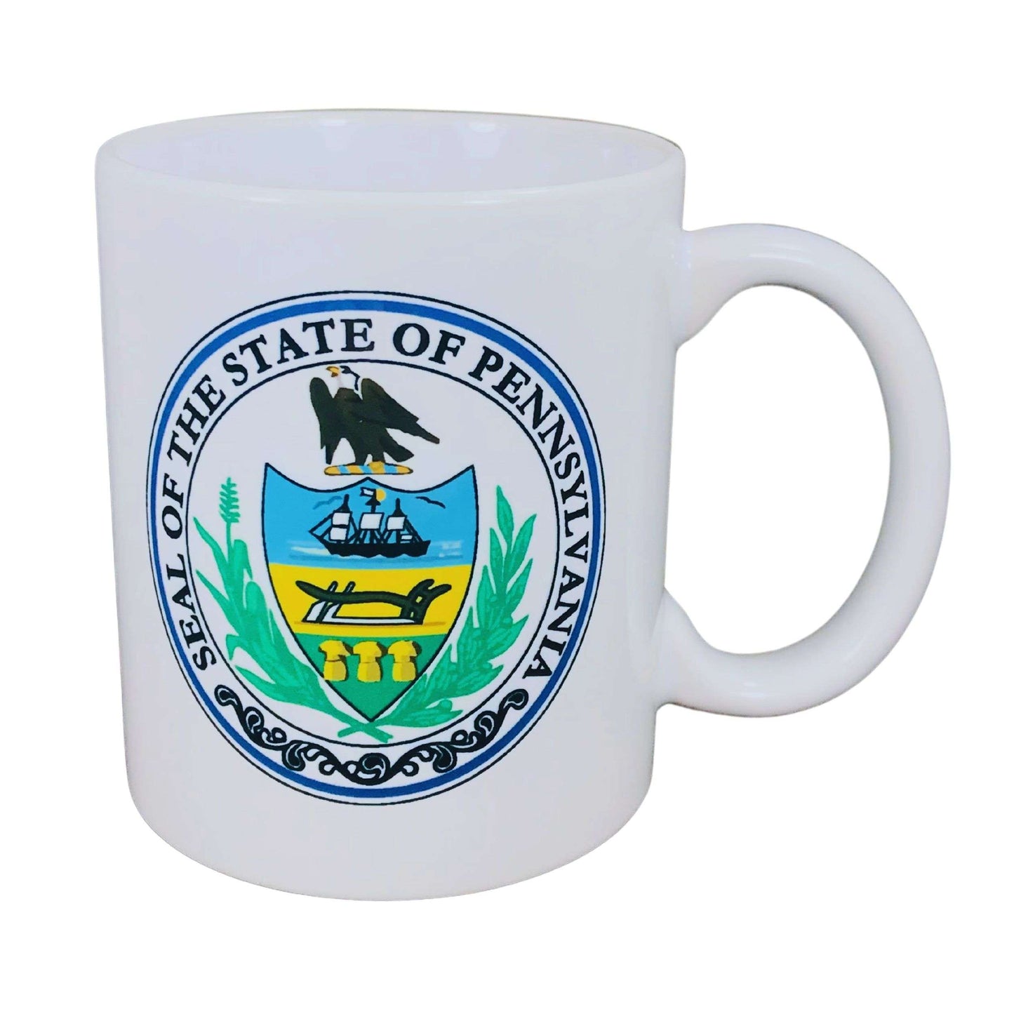 Taza Escudo Estado Pennsylvania Usa