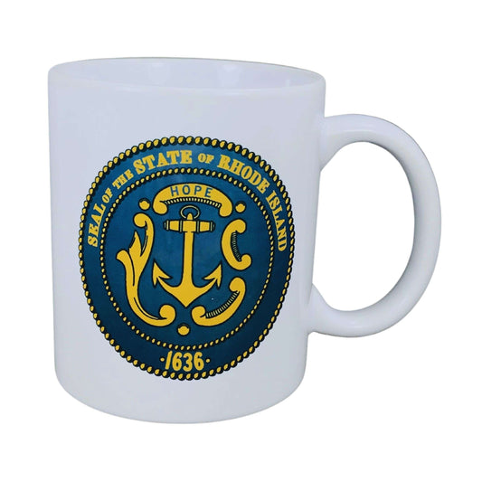 Taza Escudo Estado Rhode Island Usa