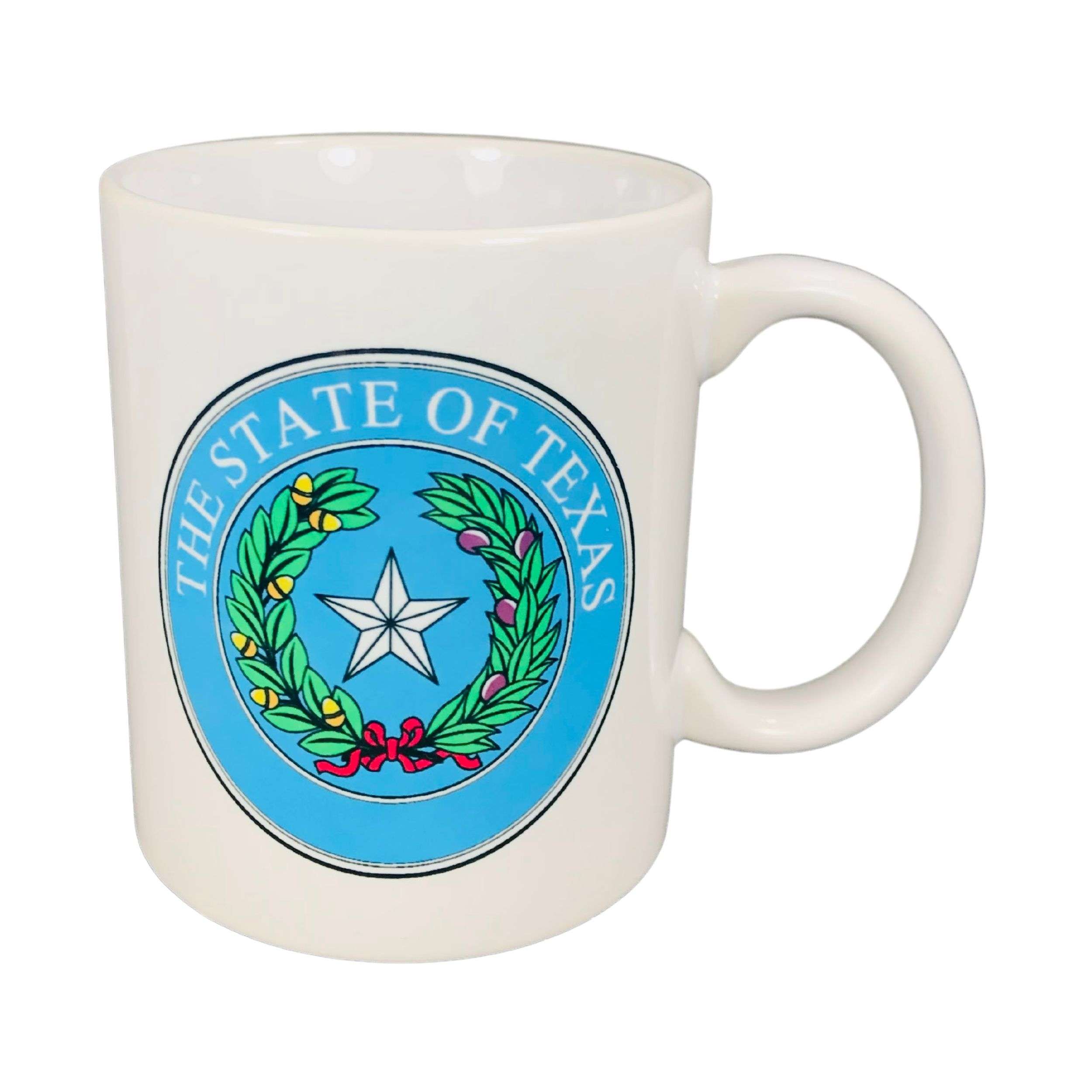 Taza Escudo Estado Texas Usa