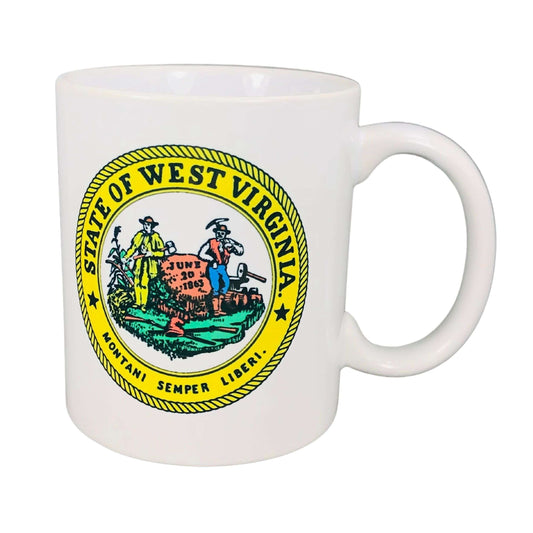 Taza Escudo Estado West Virginia Usa