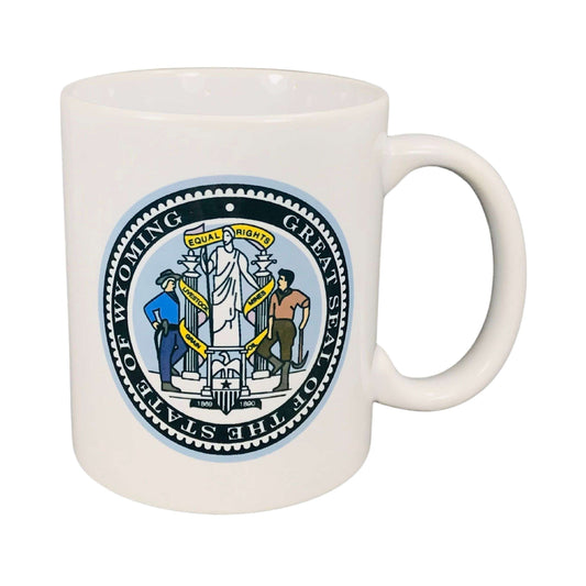 Taza Escudo Estado Wyoming Usa