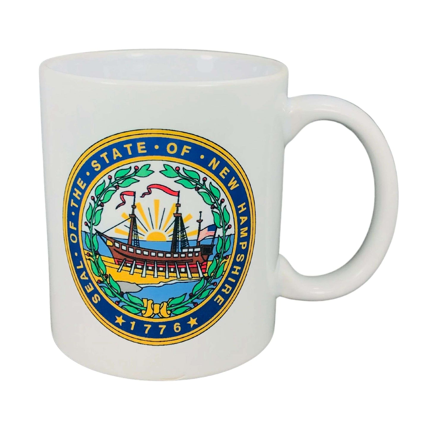 Taza Escudo Estadonew Hampshire Usa