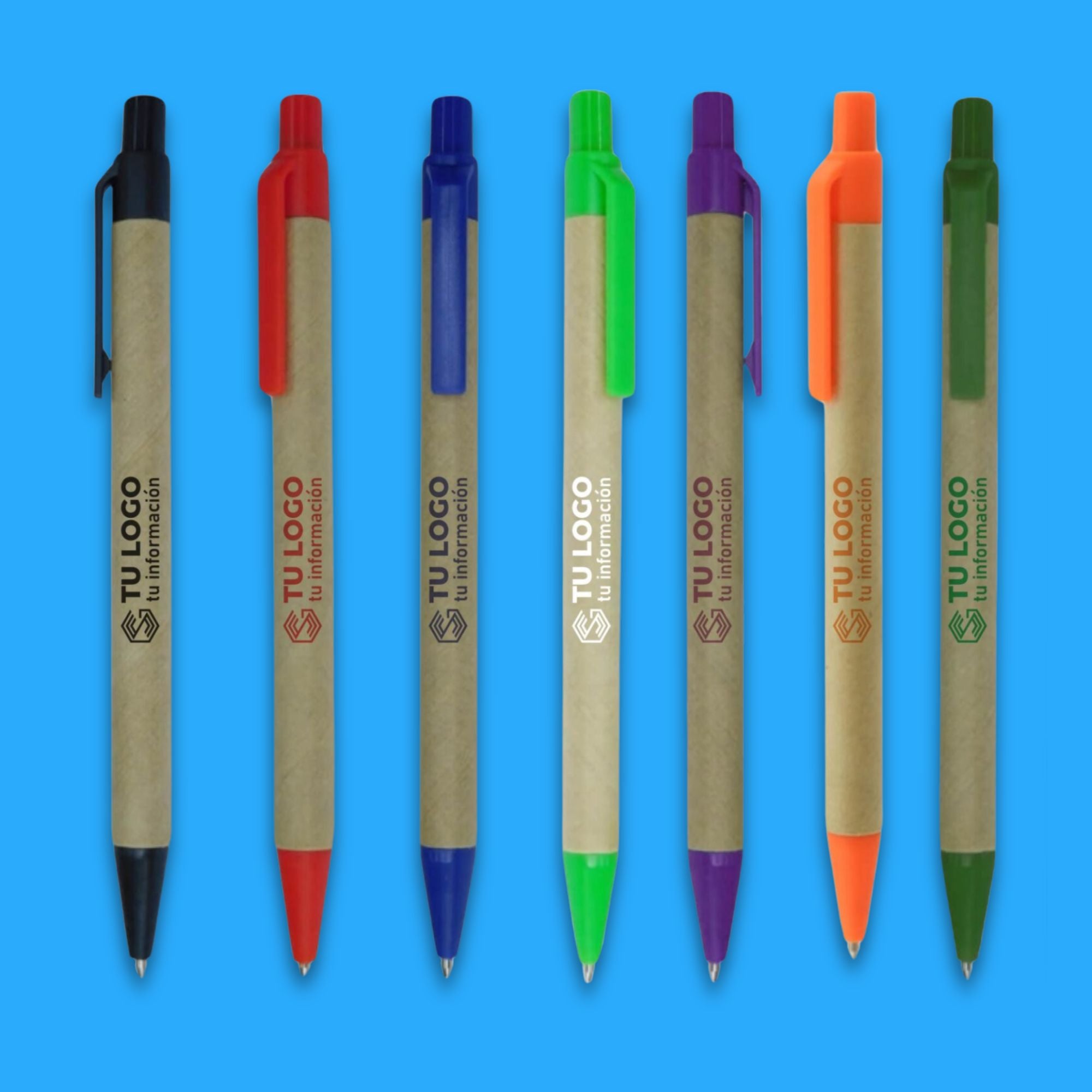 Bolígrafos personalizados con logotipo fabricados por Astur Pins