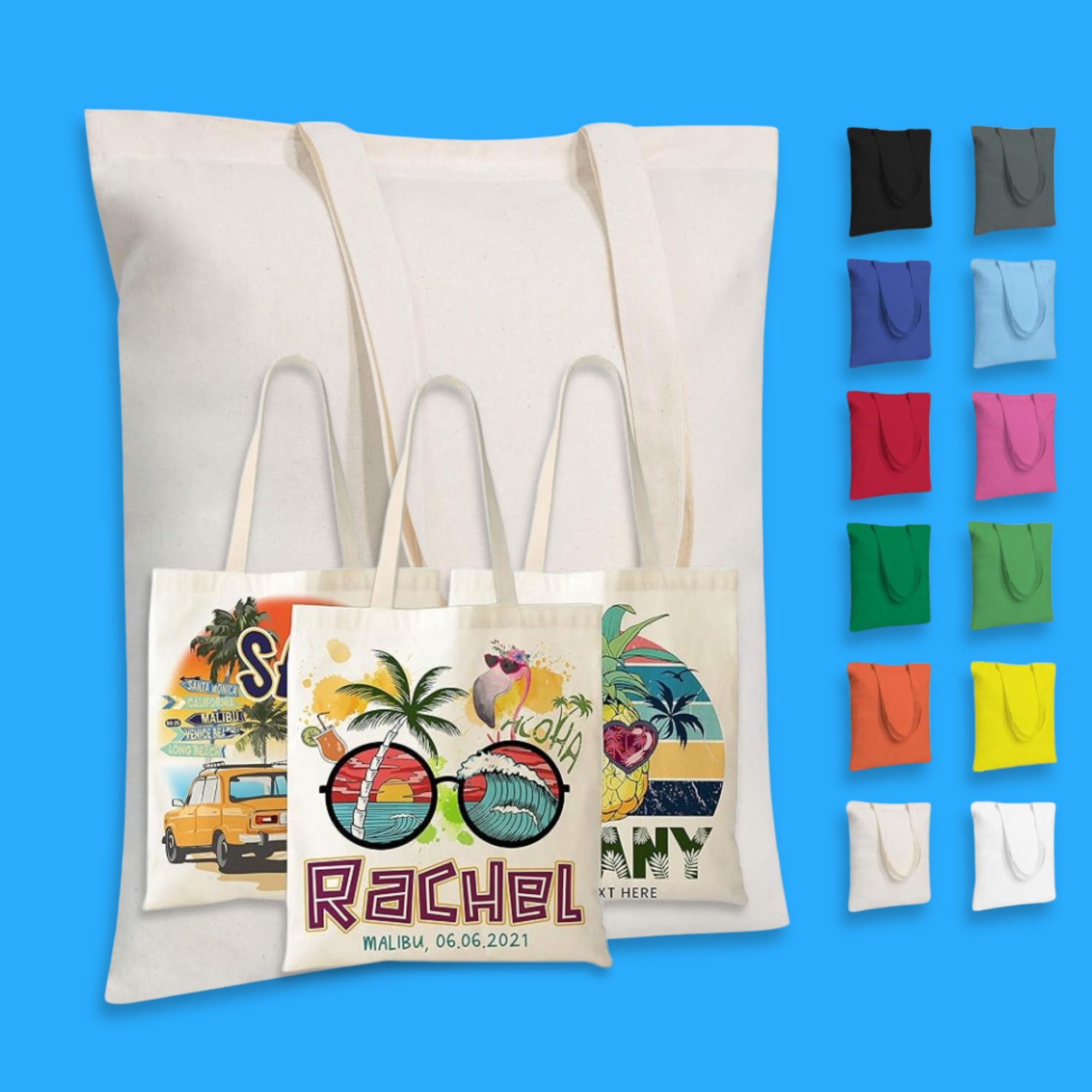 Bolsas de tela personalizadas con logo fabricadas por Astur Pins