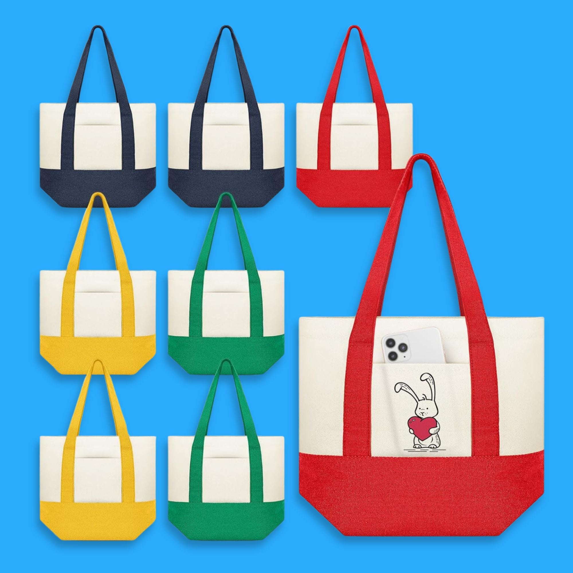 Bolsas personalizadas de tela no tejida